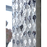 Прямоугольное зеркало с инкрустацией раковинами устриц Mother оf Pearl Facets варинант исполнения - 4 | Loft Concept в Саратове