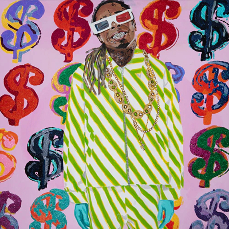 Картина Weezy With the Warhol Dollars Мульти Картина Weezy With the Warhol Dollars Мульти в Саратове | Loft Concept