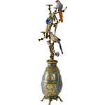 Бронзовый подсвечник Птичий рай Flora варинант исполнения - 3 | Loft Concept в Саратове