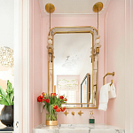 Зеркало в золотой раме Arched Mirror варинант исполнения - 1 | Loft Concept в Саратове