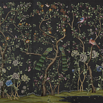 Обои ручная роспись St Laurent Casino metallic silk варинант исполнения - 3 | Loft Concept в Саратове