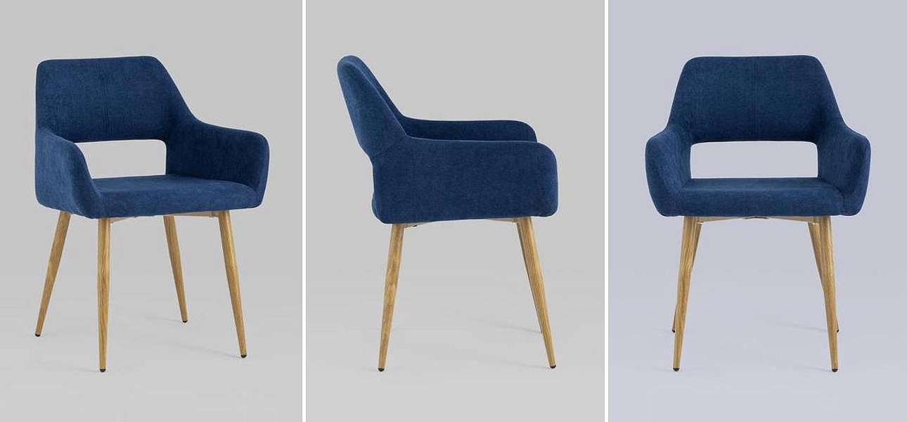 Стул NEASAN Chair Синий Цвет Стул NEASAN Chair Синий Цвет - Loft-Concept в Саратове