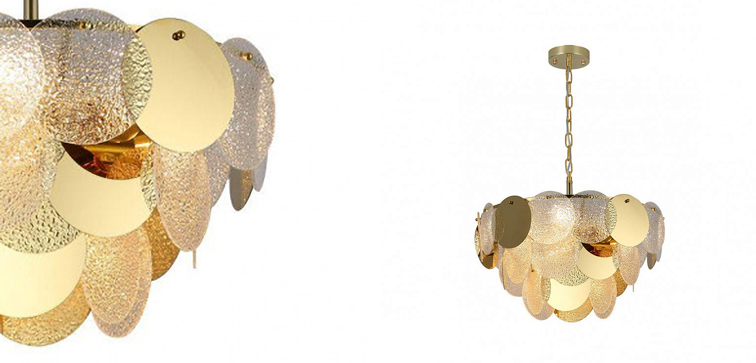Люстра Gaetano Chandelier gold Люстра Gaetano Chandelier gold - Loft-Concept в Саратове