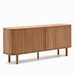 Буфет с 2-мя раздвижными дверцами из ясеневого шпона Toinette варинант исполнения - 1 | Loft Concept в Саратове