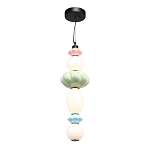 Подвесной светильник фигурный с керамическими элементами 24W LED Fragrant Light варинант исполнения - 4 | Loft Concept в Саратове
