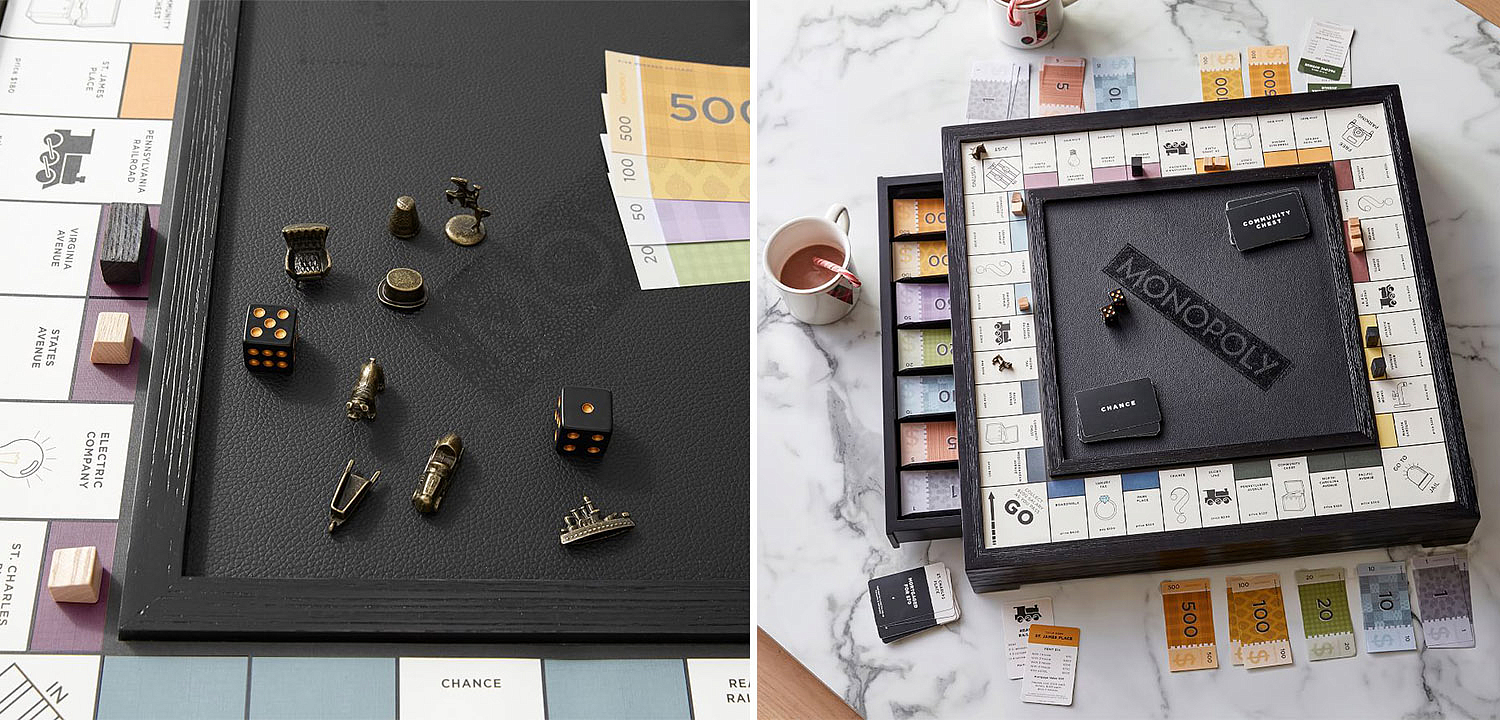 Настольная Игра "Монополия" Black Luxury Edition Настольная Игра "Монополия" Black Luxury Edition - Loft-Concept в Саратове