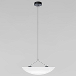 Подвесной светильник с белым тканевым плафоном в форме облака Crystal Cloud Junction варинант исполнения - 4 | Loft Concept в Саратове