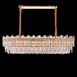 Люстра овальная с хрустальными подвесками Gorgeous Crystal Light варинант исполнения - 1 | Loft Concept в Саратове