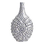 Ваза с инкрустацией Dark Blue Triangle варинант исполнения - 1 | Loft Concept в Саратове