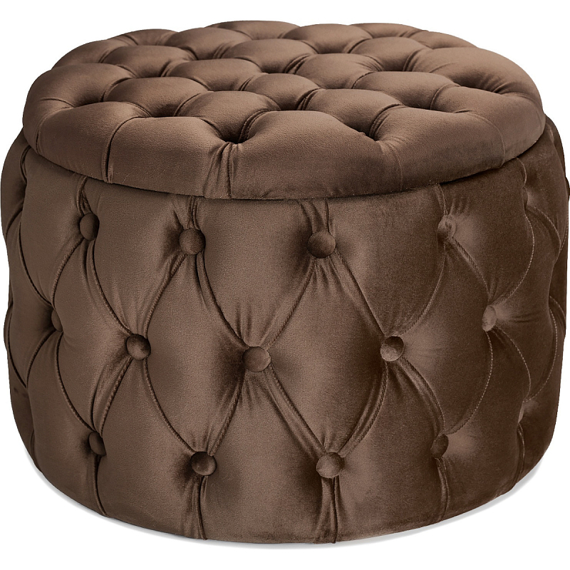 Пуф Milk chocolate Серый Пуф Milk chocolate Серый в Саратове | Loft Concept