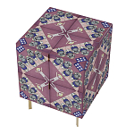 Тумба Short Ufo Purple варинант исполнения - 2 | Loft Concept в Саратове