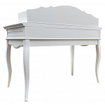 Стол-бюро белого цвета из массива бука с 4-мя ящиками White Provence варинант исполнения - 4 | Loft Concept в Саратове