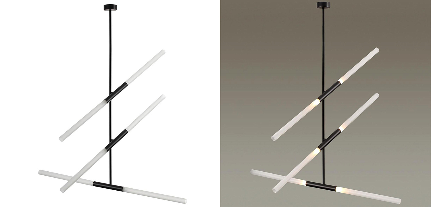 Светильник Black Delta Light 6 lamp Светильник Black Delta Light 6 lamp - Loft-Concept в Саратове