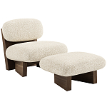 Кресло с оттоманкой Hawaii варинант исполнения - 1 | Loft Concept в Саратове