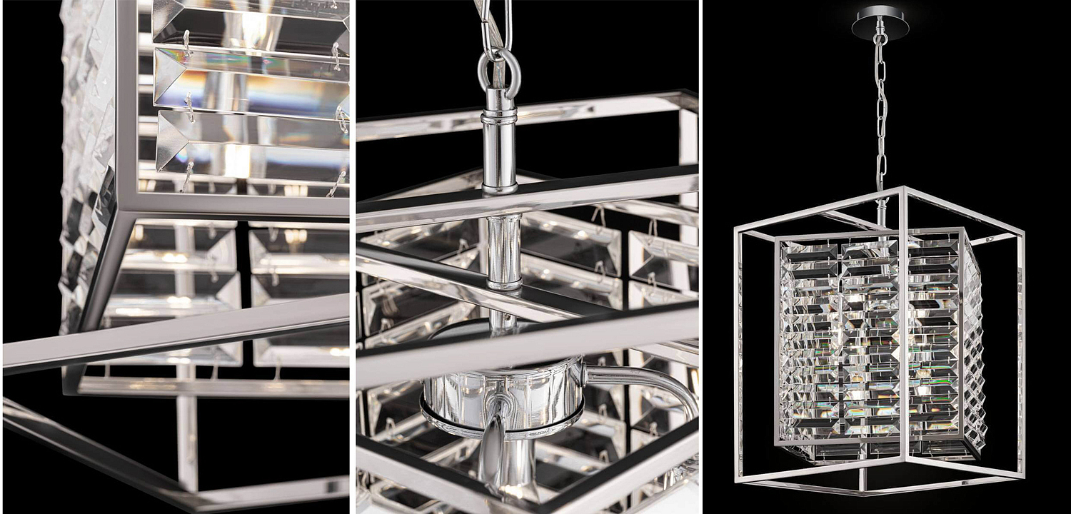 Люстра Algernon Light Chandelier chrome Люстра Algernon Light Chandelier chrome - Loft-Concept в Саратове