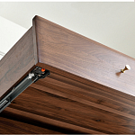 Стол рабочий округлой формы с 3-мя ящиками  Working Moonnut Table варинант исполнения - 4 | Loft Concept в Саратове