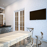 Гипсовая 3D Панель E-01 варинант исполнения - 1 | Loft Concept в Саратове