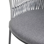 Кресло с декоративным плетением на спинке и подлокотниках Armchair Weaving варинант исполнения - 6 | Loft Concept в Саратове