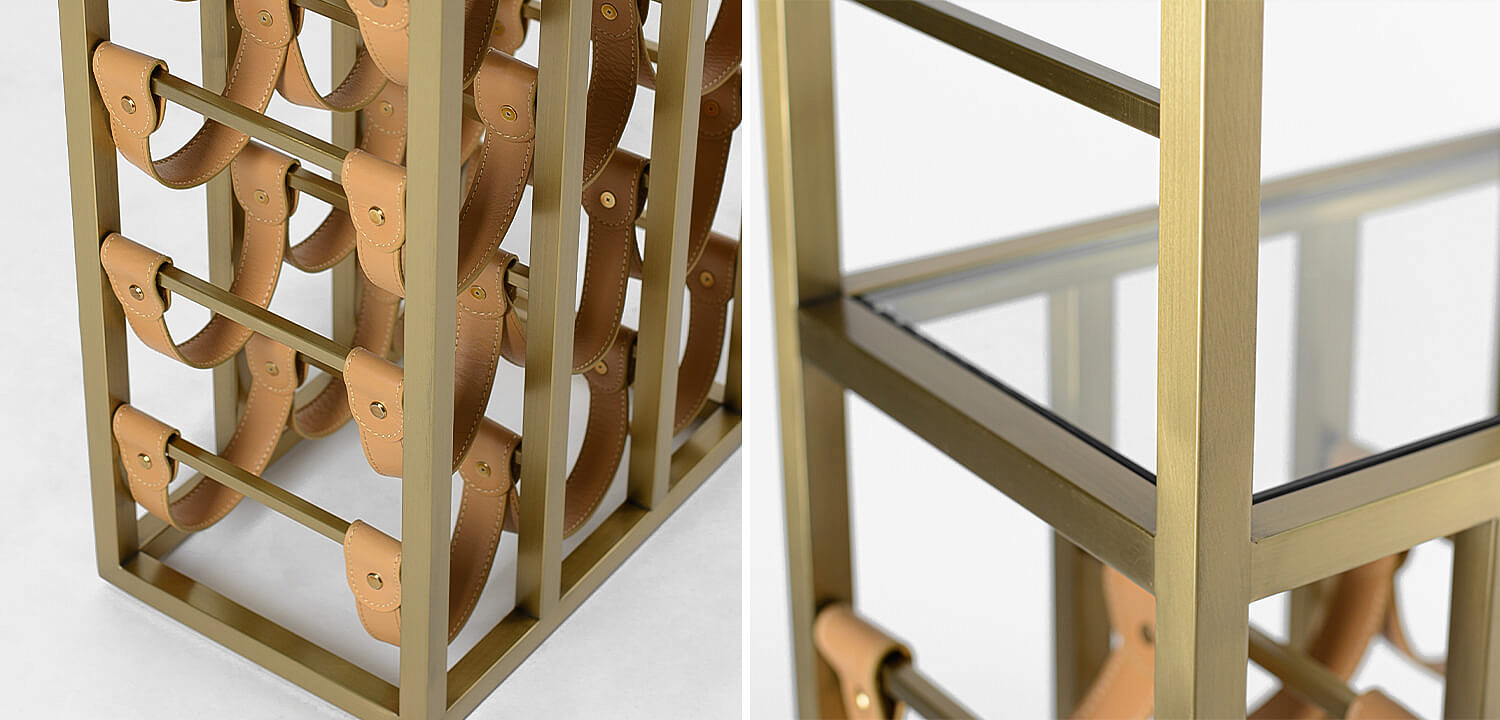 Стойка для хранения вина Wine Rack Стойка для хранения вина Wine Rack - Loft-Concept в Саратове