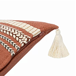 Подушка декоративная с вышивкой и кисточками Ethnic mix варинант исполнения - 3 | Loft Concept в Саратове