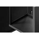 Полка навесная открытая цвета графит Strict Lines  варинант исполнения - 7 | Loft Concept в Саратове