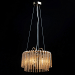 Люстра с подвесными рифлеными стеклянными трубками Nembus варинант исполнения - 3 | Loft Concept в Саратове