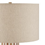 Настольная лампа с узором вдоль колоннообразного основания Brick Surface варинант исполнения - 2 | Loft Concept в Саратове