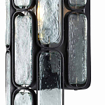 Бра настенное из стеклянных овальных панелей Streamlining варинант исполнения - 1 | Loft Concept в Саратове