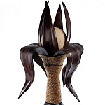 Настольная лампа черная INDONESIAN LAMPS 1 варинант исполнения - 2 | Loft Concept в Саратове