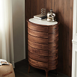 Комод деревянный с 7-ю ящиками Moon Walnut Furniture варинант исполнения - 8 | Loft Concept в Саратове