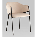 Стул Brace велюр молочный варинант исполнения - 1 | Loft Concept в Саратове