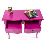 Консоль с выдвижными ящиками Colorfy Pink варинант исполнения - 2 | Loft Concept в Саратове