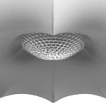 Подвесной светильник с белым фигурным абажуром и мягкими волнистыми краями Cloud Motion  варинант исполнения - 13 | Loft Concept в Саратове