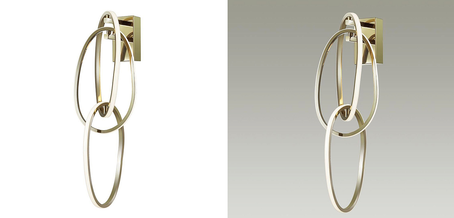 Бра 3 Chain Link Gold Бра 3 Chain Link Gold - Loft-Concept в Саратове