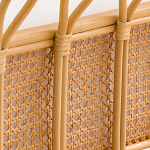 Настенная вешалка из ротанга Wila Wall Hanger M варинант исполнения - 4 | Loft Concept в Саратове