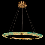 Люстра в форме кольца с цветочным декором Warm Heavenly Light варинант исполнения - 2 | Loft Concept в Саратове