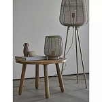 Торшер с плетеным металлическим плафоном Wicker Iron Lamp варинант исполнения - 3 | Loft Concept в Саратове