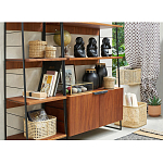 Стеллаж из орехового дерева Olson Rack варинант исполнения - 5 | Loft Concept в Саратове