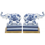 Держатель для книг Two elephants варинант исполнения - 1 | Loft Concept в Саратове