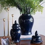 Ваза с крышкой однотонная Высота 48 см Chinoiserie Ceramics варинант исполнения - 5 | Loft Concept в Саратове