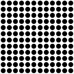 Дизайнерская плитка с узором Круг малый варинант исполнения - 1 | Loft Concept в Саратове