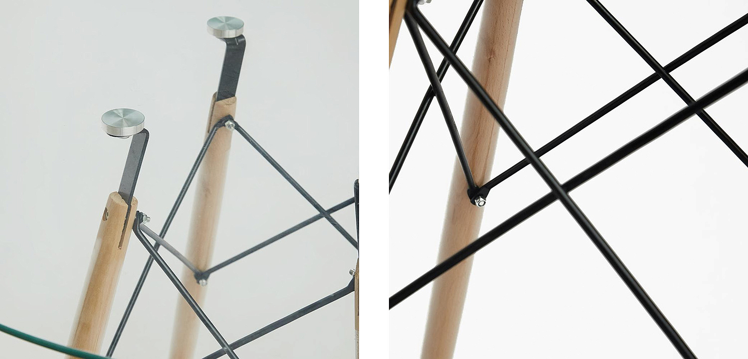 Стол DSW glass table - Loft-Concept в Саратове