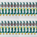 Плитка дизайнерская Фруктовый лес варинант исполнения - 1 | Loft Concept в Саратове