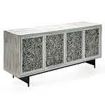 Буфет в гостиную с инкрустацией Palm Sideboard with Bone Inlay варинант исполнения - 3 | Loft Concept в Саратове