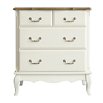 Комод с 4-мя большими ящиками из массива берёзы Interiors Romance варинант исполнения - 2 | Loft Concept в Саратове