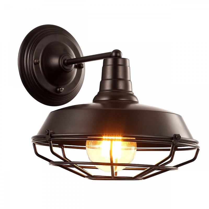 Бра Wall lamp DARK CAGE black Черный Бра Wall lamp DARK CAGE black Черный в Саратове | Loft Concept