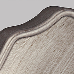 Бра серебрянного цвета с лампой в виде свечи на изогнутой ножке Feiss варинант исполнения - 2 | Loft Concept в Саратове