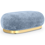 Длинный овальный пуф Ambrose Soft Oval Pouf варинант исполнения - 6 | Loft Concept в Саратове