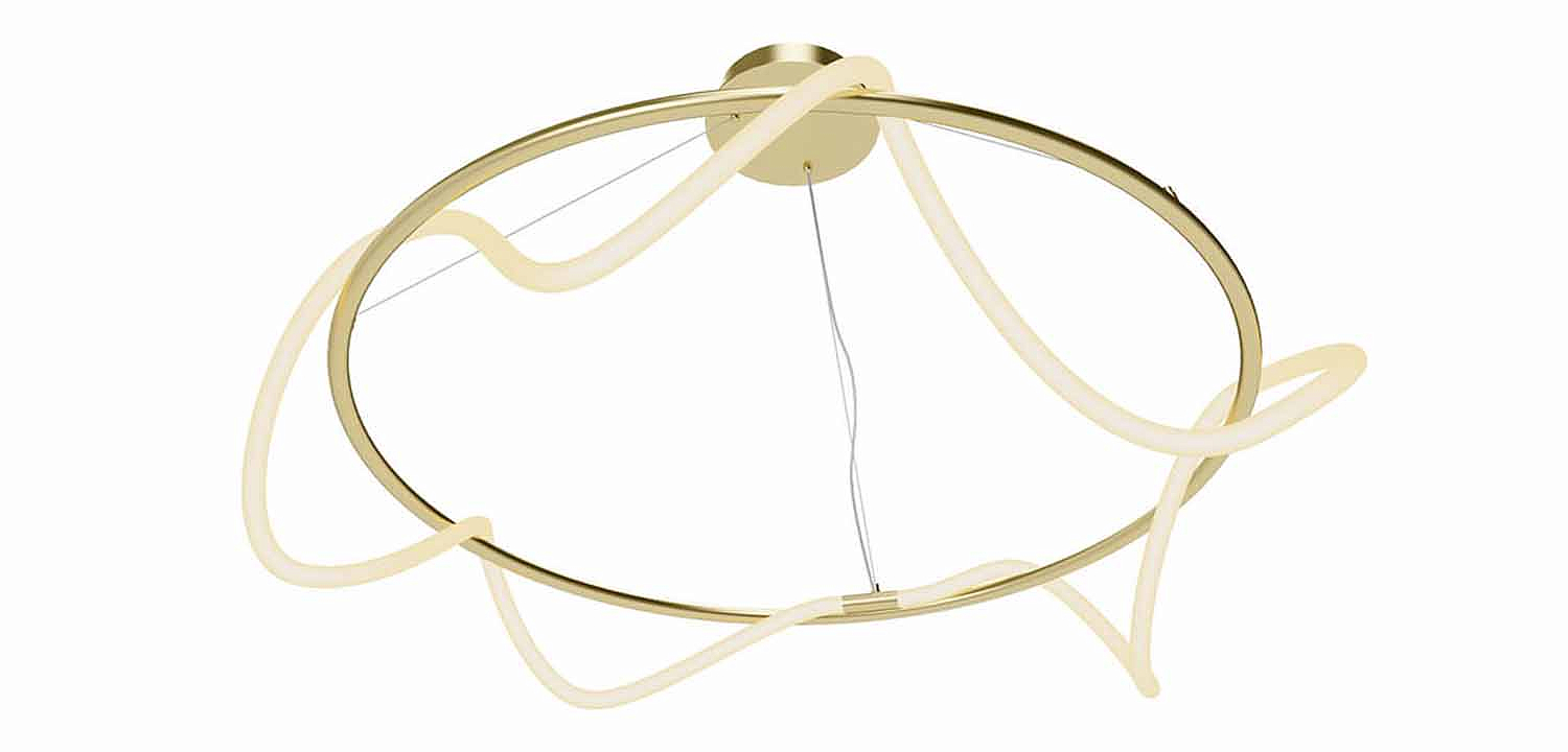 Люстра Luke Lampco Tracer Chandelier Gold 100 Люстра Luke Lampco Tracer Chandelier Gold 100 - Loft-Concept в Саратове