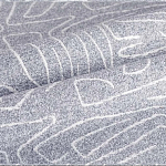 Мебельная ткань Букле серый цвет 140 см T3-9 варинант исполнения - 1 | Loft Concept в Саратове